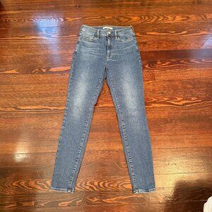 Pacsun Dark Wash High Rise Jeggings Size 26